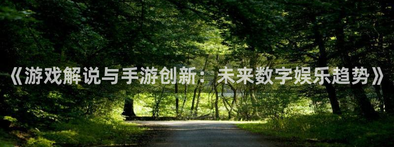 28大神苹果在线安装：《游戏解说与手游创新：未来数字娱乐趋势